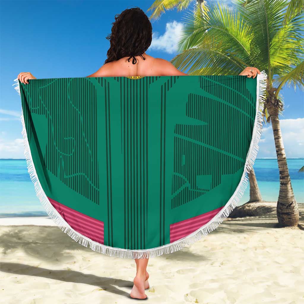 Cameroon Football Beach Blanket Waka Waka - This Time For Africa