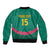 Custom Cameroon Football Bomber Jacket Waka Waka - This Time For Africa