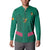 Custom Cameroon Football Button Sweatshirt Waka Waka - This Time For Africa