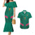 Custom Cameroon Football Couples Matching Mermaid Dress and Hawaiian Shirt Waka Waka - This Time For Africa