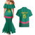 Custom Cameroon Football Couples Matching Mermaid Dress and Hawaiian Shirt Waka Waka - This Time For Africa
