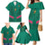 Custom Cameroon Football Family Matching Mermaid Dress and Hawaiian Shirt Waka Waka - This Time For Africa