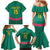 Custom Cameroon Football Family Matching Mermaid Dress and Hawaiian Shirt Waka Waka - This Time For Africa