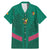 Custom Cameroon Football Family Matching Mermaid Dress and Hawaiian Shirt Waka Waka - This Time For Africa