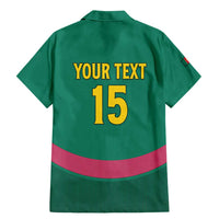 Custom Cameroon Football Family Matching Mermaid Dress and Hawaiian Shirt Waka Waka - This Time For Africa