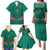 Custom Cameroon Football Family Matching Puletasi and Hawaiian Shirt Waka Waka - This Time For Africa
