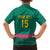 Custom Cameroon Football Family Matching Short Sleeve Bodycon Dress and Hawaiian Shirt Waka Waka - This Time For Africa