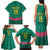 Custom Cameroon Football Family Matching Tank Maxi Dress and Hawaiian Shirt Waka Waka - This Time For Africa
