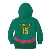 Custom Cameroon Football Kid Hoodie Waka Waka - This Time For Africa