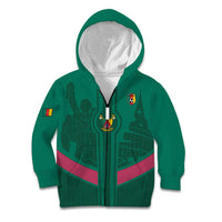 Custom Cameroon Football Kid Hoodie Waka Waka - This Time For Africa