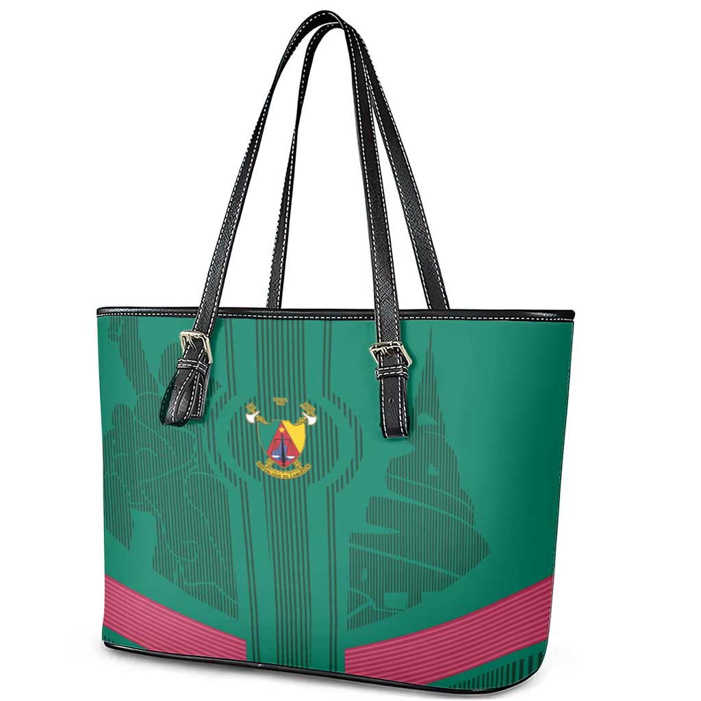 Cameroon Football Leather Tote Bag Waka Waka - This Time For Africa