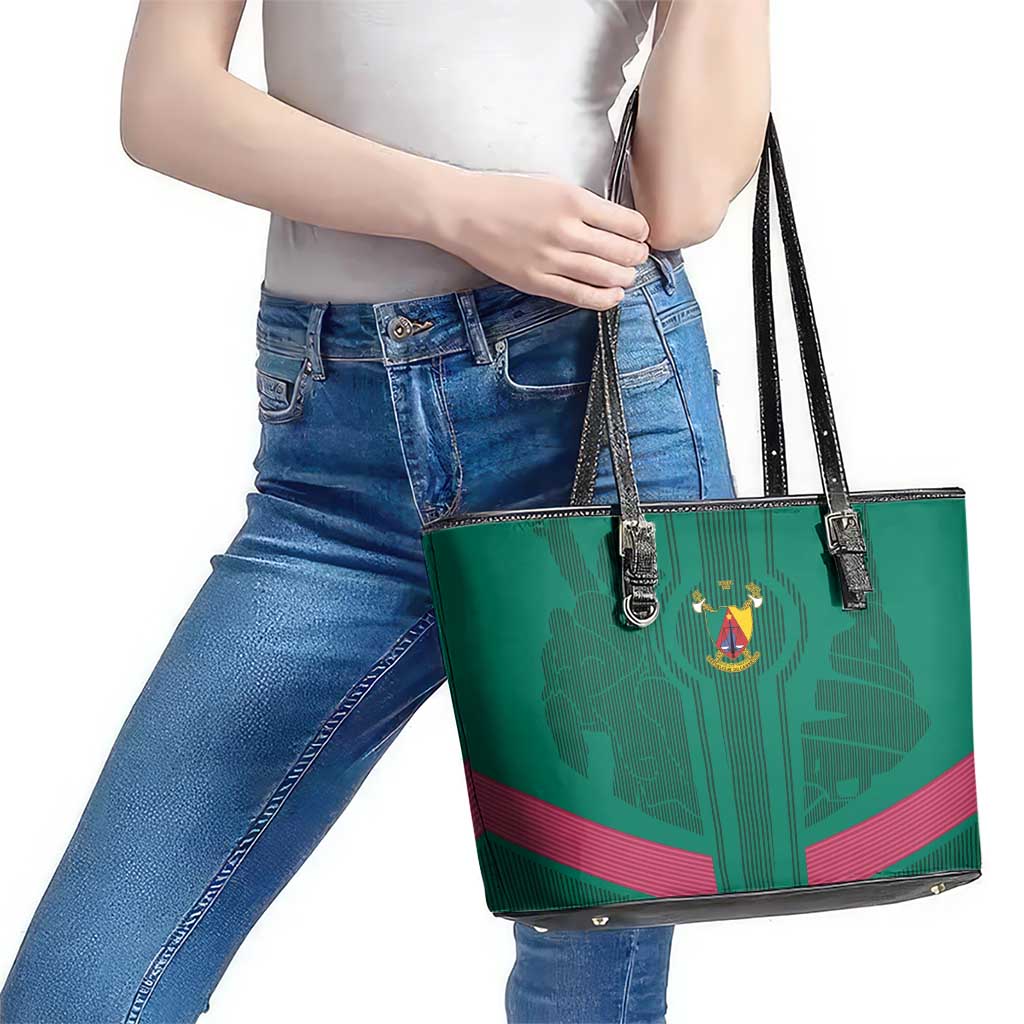 Cameroon Football Leather Tote Bag Waka Waka - This Time For Africa