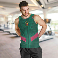 Custom Cameroon Football Men Tank Top Waka Waka - This Time For Africa