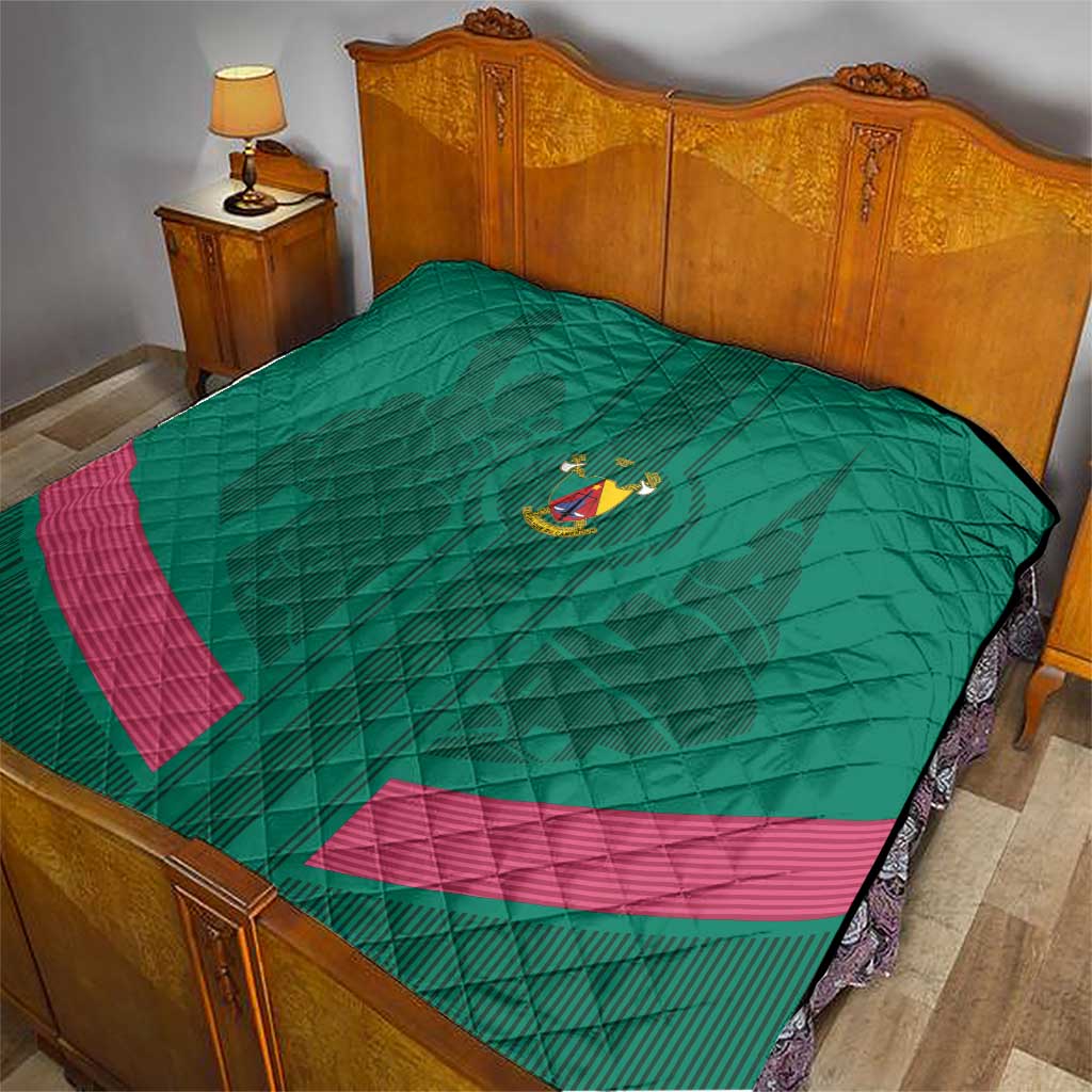 Cameroon Football Quilt Waka Waka - This Time For Africa