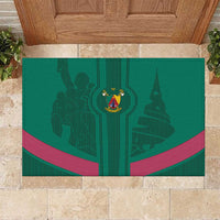 Cameroon Football Rubber Doormat Waka Waka - This Time For Africa