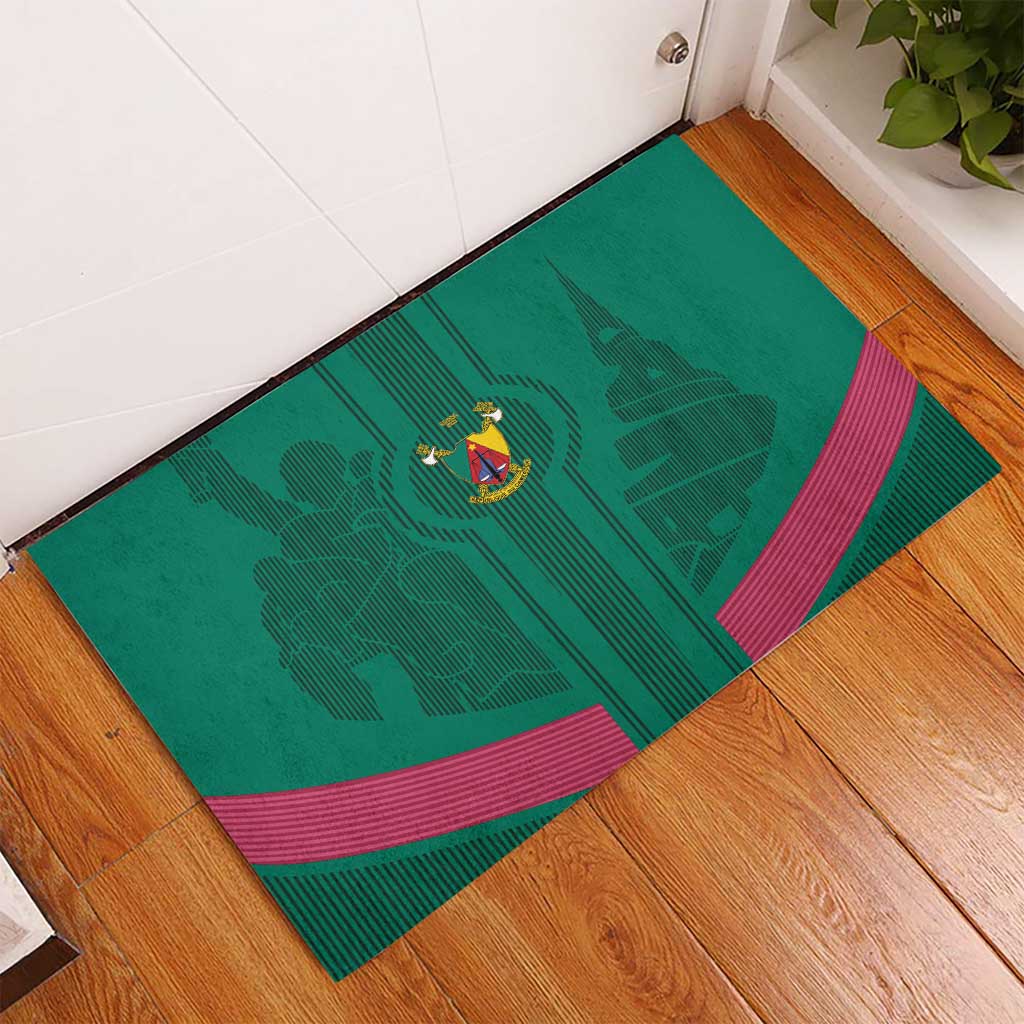 Cameroon Football Rubber Doormat Waka Waka - This Time For Africa