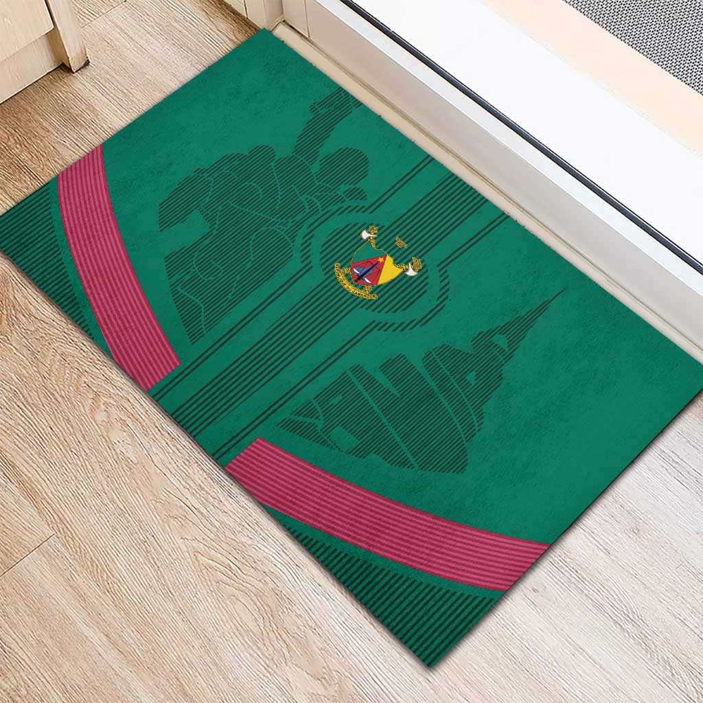 Cameroon Football Rubber Doormat Waka Waka - This Time For Africa