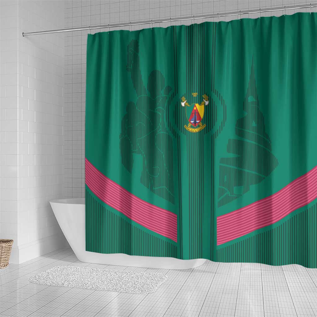 Cameroon Football Shower Curtain Waka Waka - This Time For Africa
