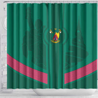 Cameroon Football Shower Curtain Waka Waka - This Time For Africa