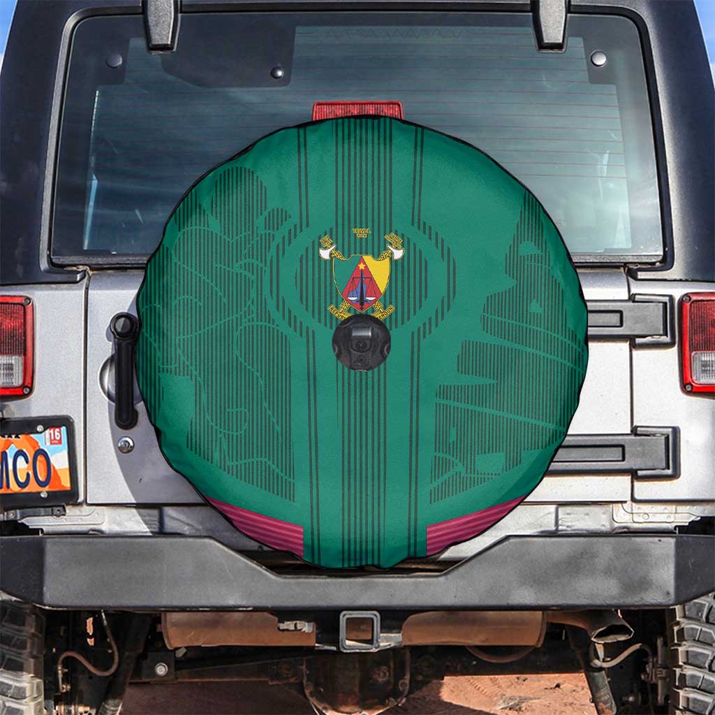Cameroon Football Spare Tire Cover Waka Waka - This Time For Africa