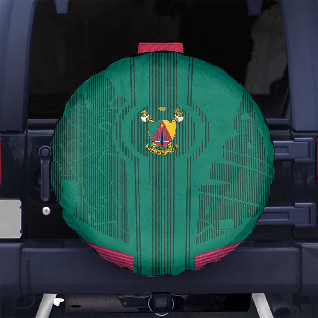 Cameroon Football Spare Tire Cover Waka Waka - This Time For Africa
