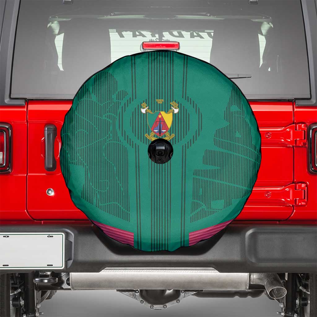 Cameroon Football Spare Tire Cover Waka Waka - This Time For Africa
