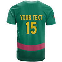 Custom Cameroon Football T Shirt Waka Waka - This Time For Africa