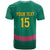 Custom Cameroon Football T Shirt Waka Waka - This Time For Africa