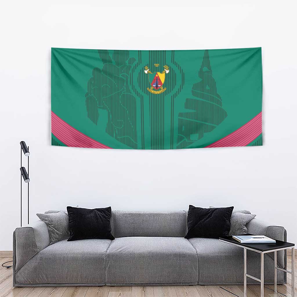 Cameroon Football Tapestry Waka Waka - This Time For Africa