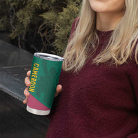 Custom Cameroon Football Tumbler Cup Waka Waka - This Time For Africa