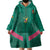 Custom Cameroon Football Wearable Blanket Hoodie Waka Waka - This Time For Africa