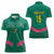 Custom Cameroon Football Women Polo Shirt Waka Waka - This Time For Africa