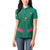 Custom Cameroon Football Women Polo Shirt Waka Waka - This Time For Africa