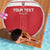 Custom Egypt Football Beach Blanket Yalla Yalla Pharaohs - Red Ver