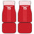 Custom Egypt Football Car Mats Yalla Yalla Pharaohs - Red Ver