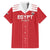 Custom Egypt Football Hawaiian Shirt Yalla Yalla Pharaohs - Red Ver