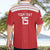 Custom Egypt Football Hawaiian Shirt Yalla Yalla Pharaohs - Red Ver