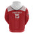 Custom Egypt Football Hoodie Yalla Yalla Pharaohs - Red Ver