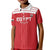 Custom Egypt Football Kid Polo Shirt Yalla Yalla Pharaohs - Red Ver