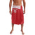Custom Egypt Football Lavalava Yalla Yalla Pharaohs - Red Ver