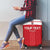 Custom Egypt Football Luggage Cover Yalla Yalla Pharaohs - Red Ver