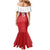 Custom Egypt Football Mermaid Dress Yalla Yalla Pharaohs - Red Ver