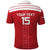 Custom Egypt Football Polo Shirt Yalla Yalla Pharaohs - Red Ver