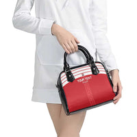 Custom Egypt Football Shoulder Handbag Yalla Yalla Pharaohs - Red Ver