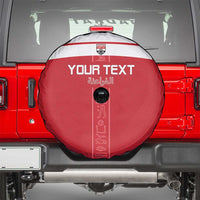 Custom Egypt Football Spare Tire Cover Yalla Yalla Pharaohs - Red Ver