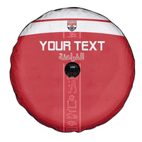 Custom Egypt Football Spare Tire Cover Yalla Yalla Pharaohs - Red Ver