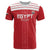 Custom Egypt Football T Shirt Yalla Yalla Pharaohs - Red Ver