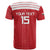 Custom Egypt Football T Shirt Yalla Yalla Pharaohs - Red Ver