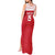 Custom Egypt Football Tank Maxi Dress Yalla Yalla Pharaohs - Red Ver