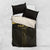 Custom Egypt Football Bedding Set Yalla Yalla Pharaohs - Black Ver